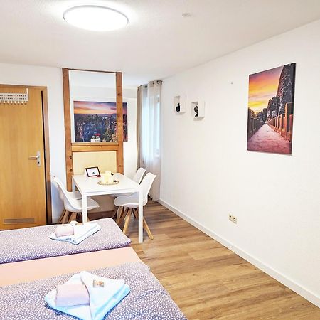 S2 - Urlaubsmagie - Am Wanderweg Mit Terrasse Leilighet Sebnitz Eksteriør bilde